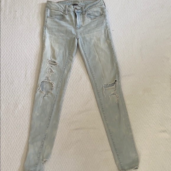 American Eagle Ripped Jeggings - Picture 1 of 5